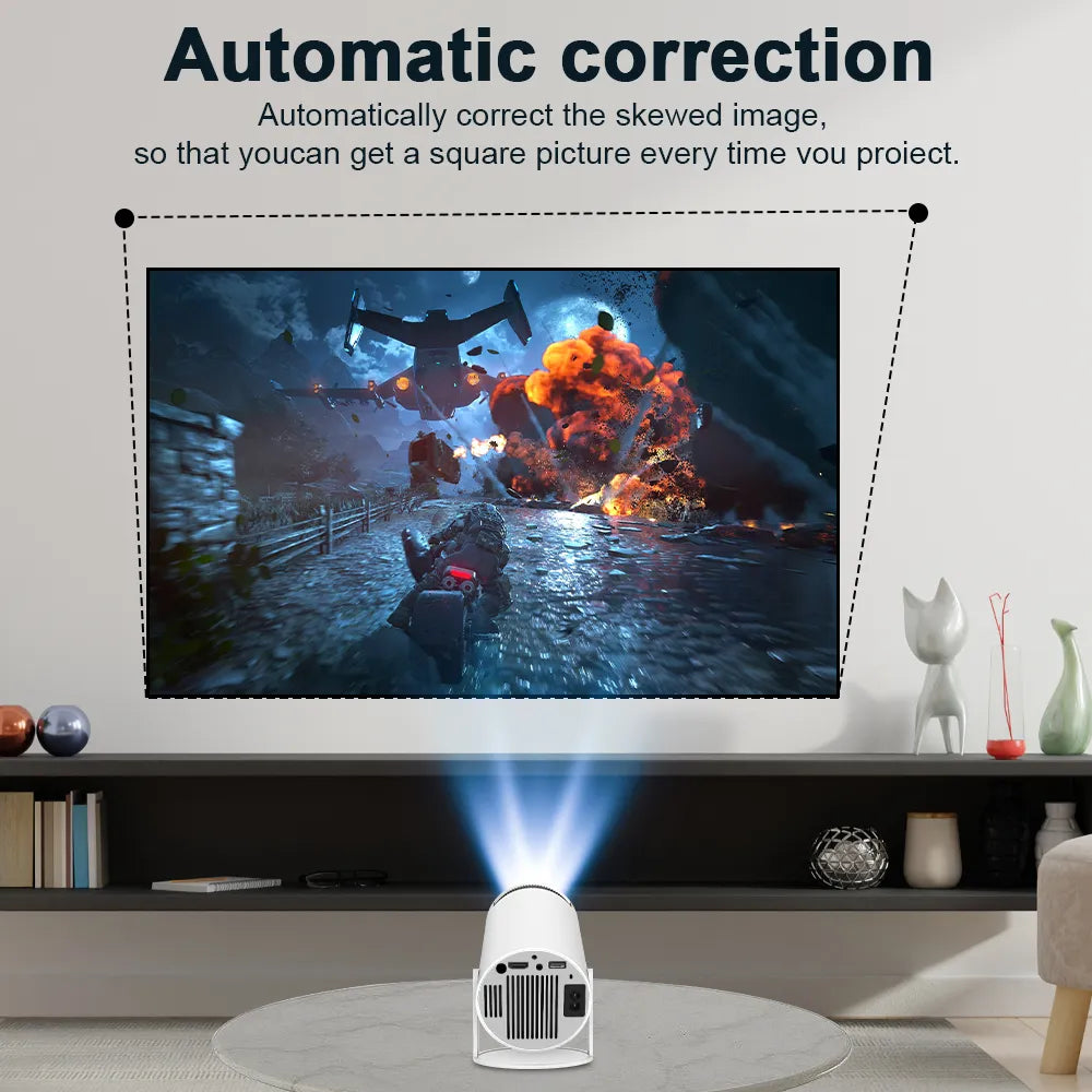 Android 11Projector | 1280*720P 4K Ultra HD Projector