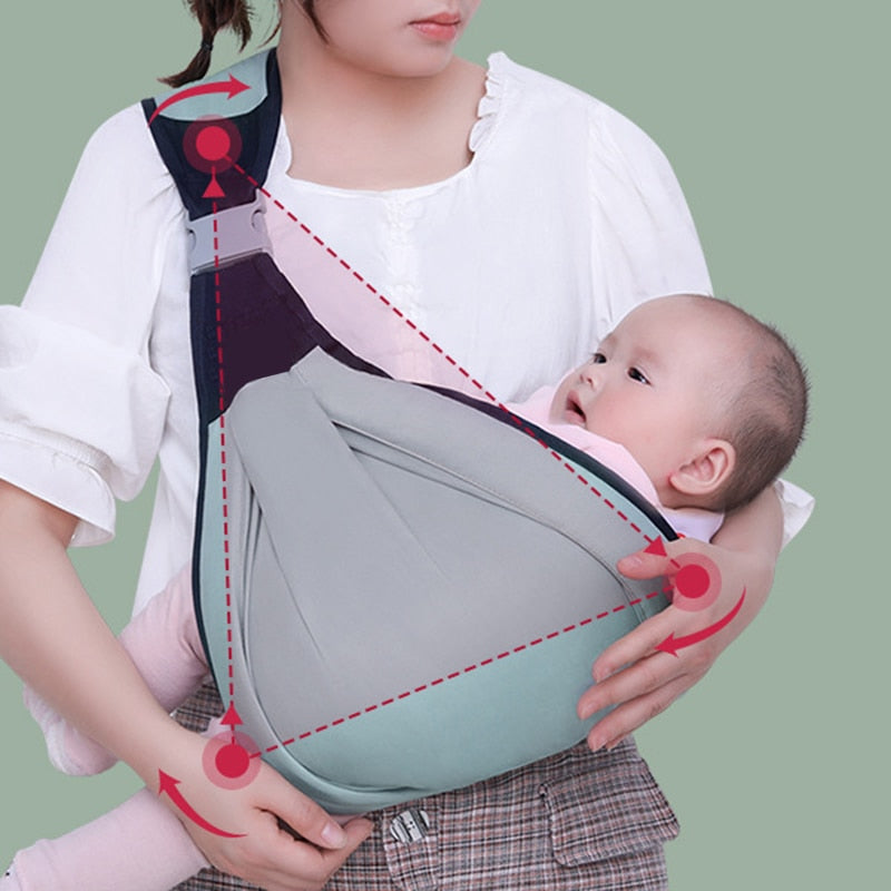 Baby Carrier Ring Sling - Ergonomic and Easy-to-Use Toddler and Infant Carrier Accessories