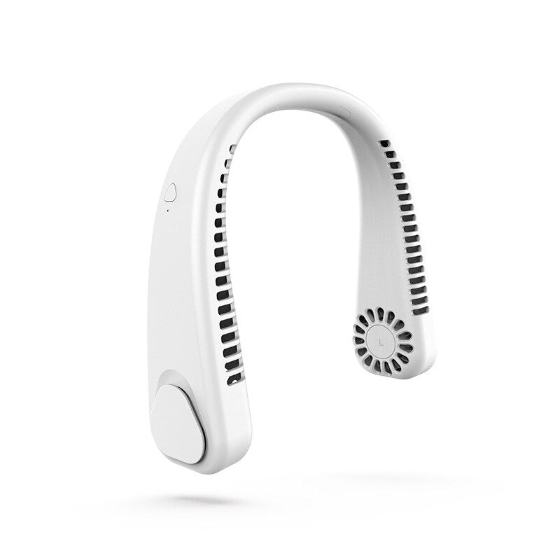 Neck Fan  Rechargeable Wearable - Cool for the Summer!