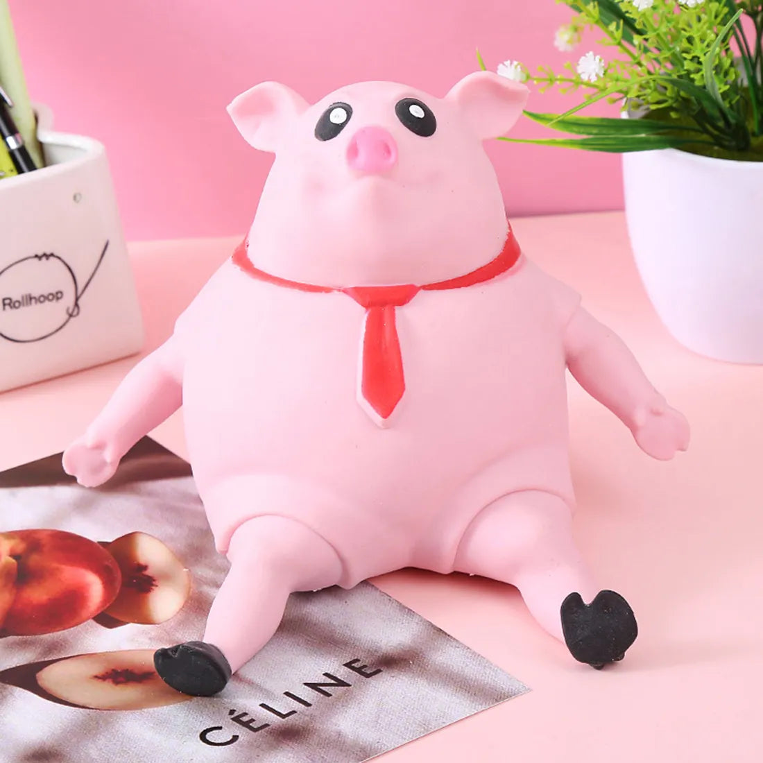 Piggy Peacekeeper | Pig Squeeze Toy