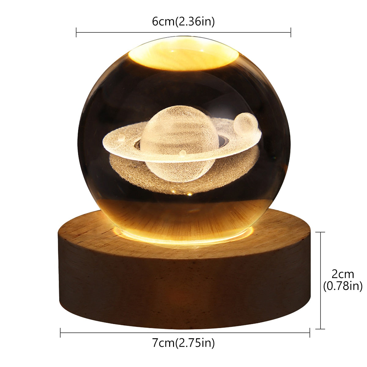 Astronomy Crystal Lights - Ramadan Decoration Mood light