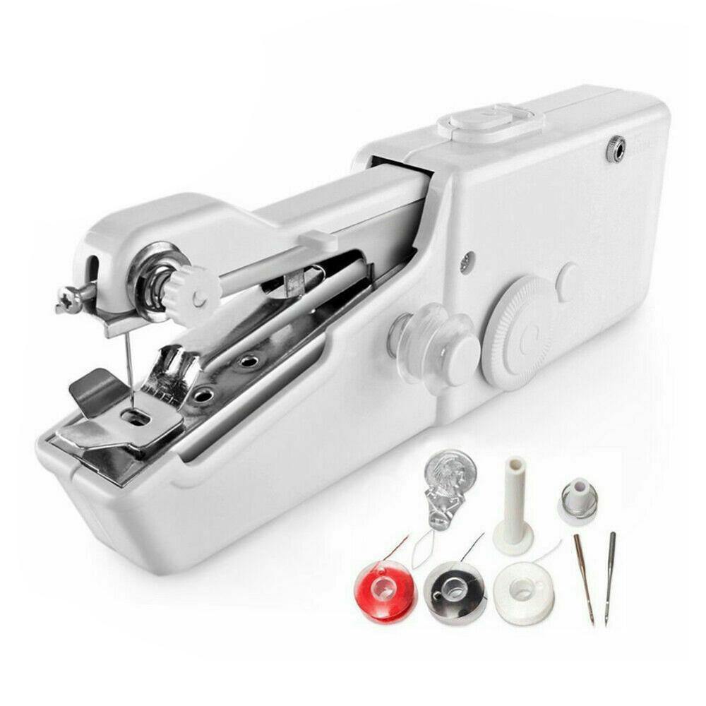 Portable Handheld Sewing Machine - Cordless Clothes Fabrics Electric Sewing Machine