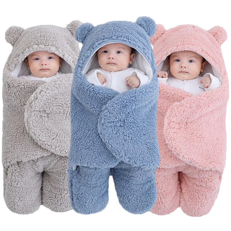 Cozy Cocoon -Newborn Baby Sleeping Bag and Wrap Blanket