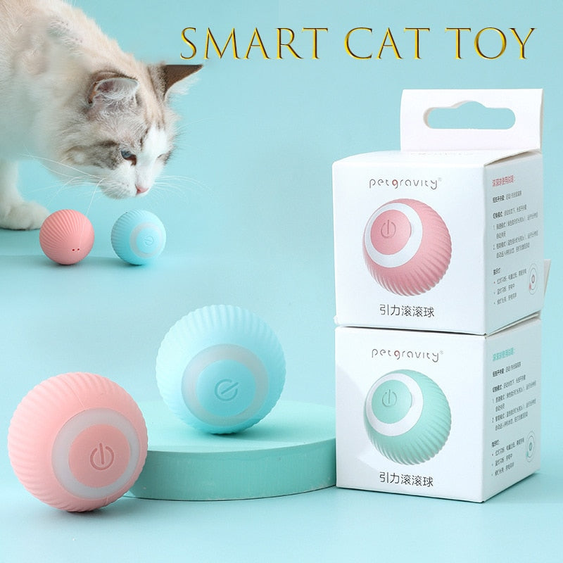 Smart Self- Rolling Cat Toys - Kitten's Playtime