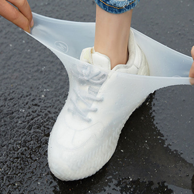 Reusable Waterproof Rain Shoes Covers Silicone Outdoor